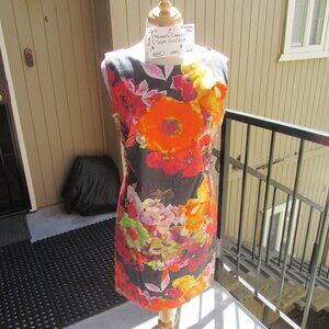 #301  NEW WOMEN'S SHIFT DRESS BY ROMAN  (SIZE 12US / 16UK)